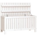 vidaXL Putekasse hvid 108x42,5x54 cm heltre furu