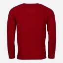 Alan Paine V-Neck Lambswool - Dubonnet