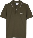 BOSS Short Sleeve Polo   OLIVE NIGHT   164