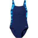 Speedo Print Luna Lustre Badedrakt Damer Blå Str. 40