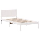  Hvit Tre Sengestamme Hvit Tre 100 x 200 cm Holdbar