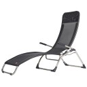 Fiam Samba solseng black textilene/aluminium