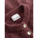 Noella Kae Knit Cardigan - Burgundy - M/L