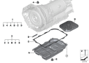 Zf Servicekit med olje
Automat 8 gir 1102.298.021