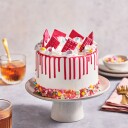 Funcakes Choco Drip Mørk Rosa 180g 