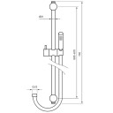 Tapwell Zsal109 CR Jet Dusjsett Krom