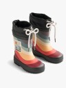 Wheat Fôrede Gummistøvler Rainbow Waves 24