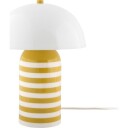 Leitmotiv   Bordlampe Rayado Retro   Gul