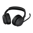 Jabra Evolve2 55 Hodesett Usb-a, Usb-c Optimert For Uc Stereo Svart