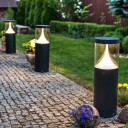Egersund LED-pullertlampe, 63 cm, grafitt, jordanker – Norlys - Aluminium