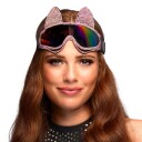 Boland Party Partners Skibriller Katt med Strass Rosa One size 02741