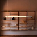 In Fine LED hengelampe sølv lengde 160 cm – DCW   Design   Aluminium