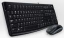 Logitech MK120 Tastatur og Mussett Fransk USB Svart