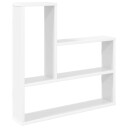 vidaXL Vegghylle Hvit 60 x 11 x 60 cm Konstruert tre