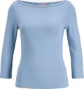 JJXX Jxstar 3/4 Boatneck Top Jrs   FADED DENIM   S