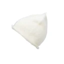 Elodie Details Furry Knit Beanie - Vanilla White - White - 0-6M