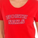 North Sails Dame Topper Rød M,