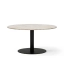 New Works Florence Søylebord Ø145cm Gris Du Marais Marmor