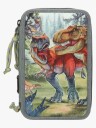 Dino World Bite Triple Pencil Case