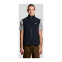 Lyle & Scott Mesh Back Softshell Funnel Neck Gilet Navy M