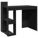  Skrivebord svart 103,5x56,5x94 cm konstruert tre
