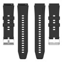 Silikonarmbånd til Huawei Watch GT 3 Pro 46mm - sort