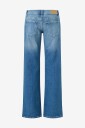 Gina Tricot Rebel Low Wide Jeans Blå