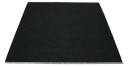 Pappelina Mono matte sort 180x220 cm