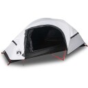 vidaXL telt for camping 1 person hvit blendingsstoff vanntett