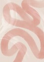 Pink Abstract Plakat Plakat / 21x30cm