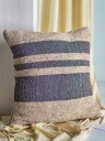 Bloomingville - Temi Cushion - Black - Recycled Cotton