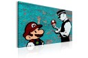 Tavle Banksy On Wood 90X60 Artgeist sp. z o. o.