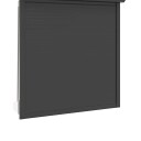  Rullegardin Antrasitt 130 x 140 cm Aluminium og Polyuretan