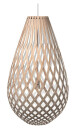 David Trubridge Koura Pendel H120 1 Side Hvit