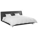 Vidaxl Dyne Other med pute 3 pcs Hvit 240 x 220 cm Dun