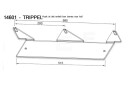 Lumen trippel skiltbrakett