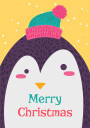 Xmas Card With Penguin By Barsrsind Plakat Plakat / 30x40cm