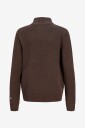 Jack & Jones Junior   Genser jorNorrebro Knit Half Zip Jnr   Svart