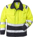 Fristads Jacka Flamestat 4275 Aths Klass 3, Dam Varsel Gul/marinblå M