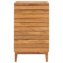 vidaXL Skittentøyskurv 40x40x70 cm heltre teak