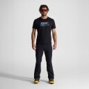 Revolutionrace Herre Overdeler T skjorter Ultra Technical T shirt Herre Black S