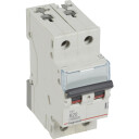 Legrand 5 stk TX³ MCB automatsikring B20 2P 2M 10/10kA