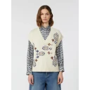 Weekend Max Mara Dame Strikkevarer Hvit M,