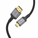 Tech-Protect UltraBoost Mini HDMI til HDMI 2.1-kabel 2 m 8K 60Hz - Svart