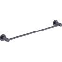 Bathlife Lättnad hånkdklestang enkel 60 cm sort matt