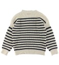 Marni Genser   Strikk   Off White/Marine Stripet   Marni   10 år 140   Genser Blå Hvit