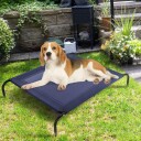 Cwy Hundeseng Hage Hundeseng Utendørs Hundesofa Grå 110 X 80 X 18 cm Metall