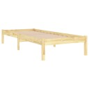 vidaXL Sengeramme heltre furu 90x190 cm 3FT Single