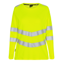 Engel Safey dame langermet T-skjorte Hivis gul SEW-9543-182-38 XS