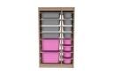 Flerbruks Kapasitetskap Montana 69 x 112,2 x 29,6 cm Sonomo Grå / Veyaa   Sonomo Grå / Veyaa